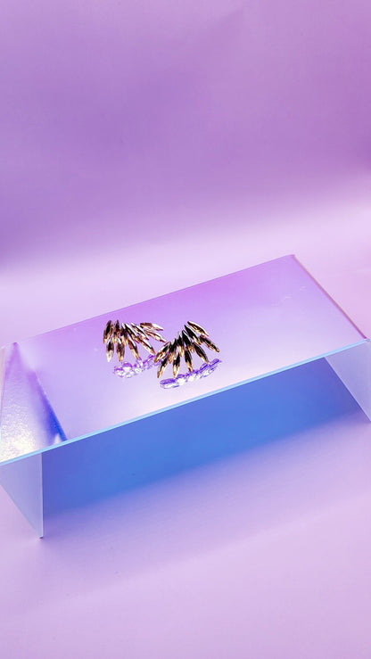 Sassy Crystal Stud Earrings