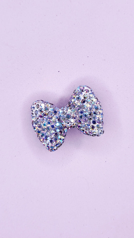 Crystal Bow Stacking Charm