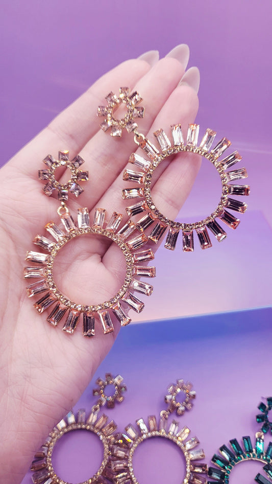 Dream Crystal Drop and Dangle Earrings