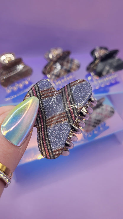 Glam Gloss Mini's Hair Clamps Pack of 12