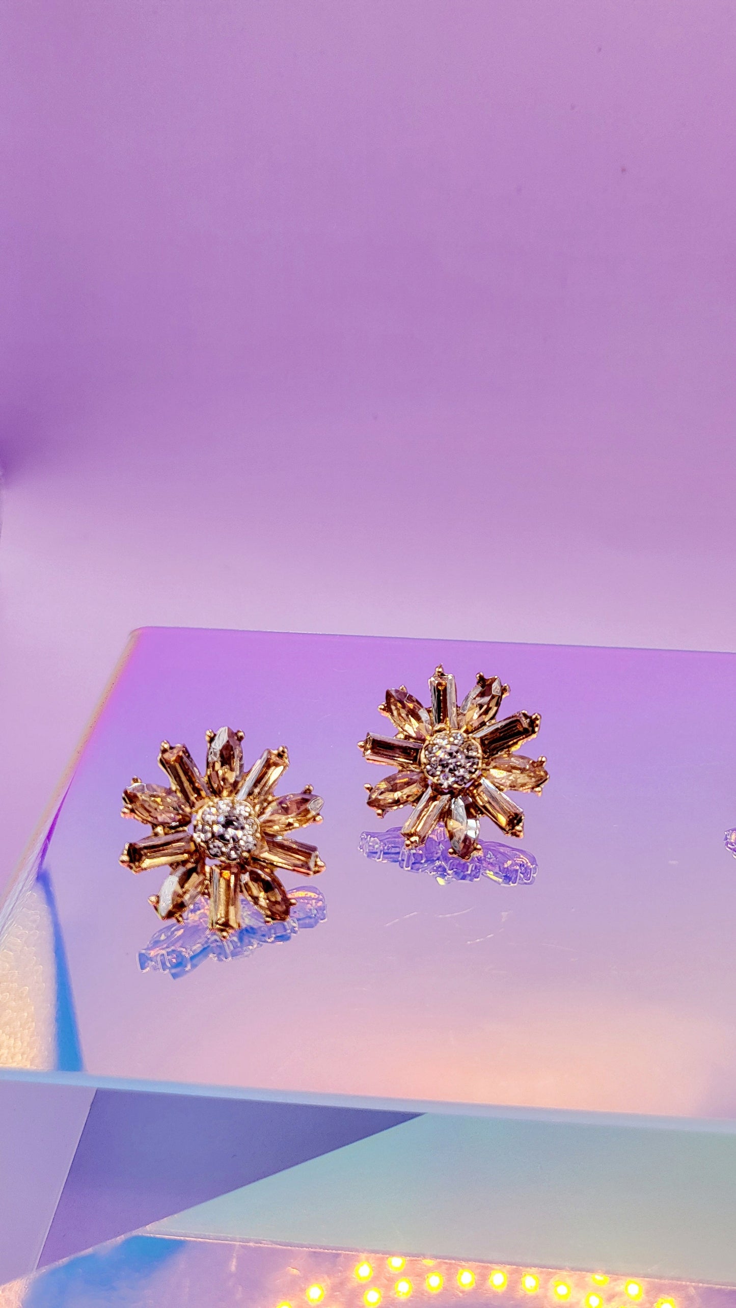 Goddess Crystal Stud Earrings