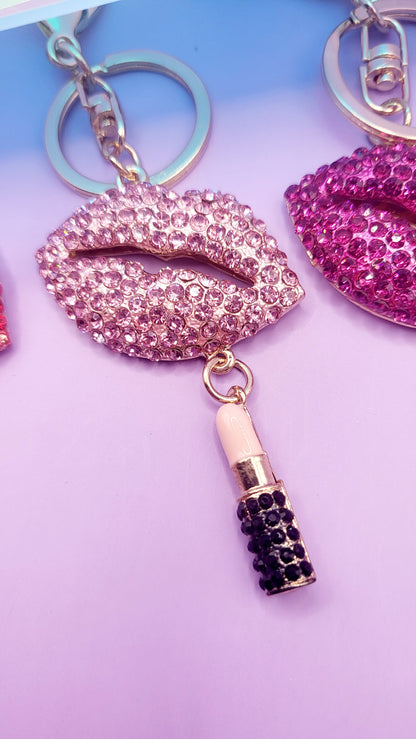 Hot Lips Key Ring