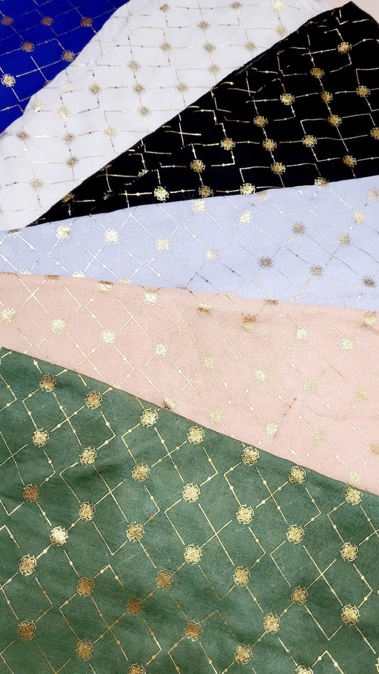 Criss Cross Shimmer Scarf Pack of 12