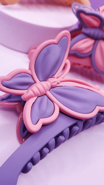 Butterfly Hair Clamps Pack of 12
