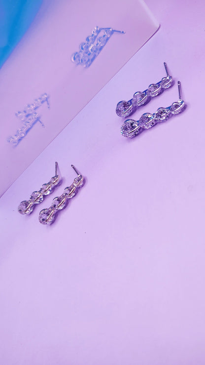 Harmony Crystal Stud Earrings