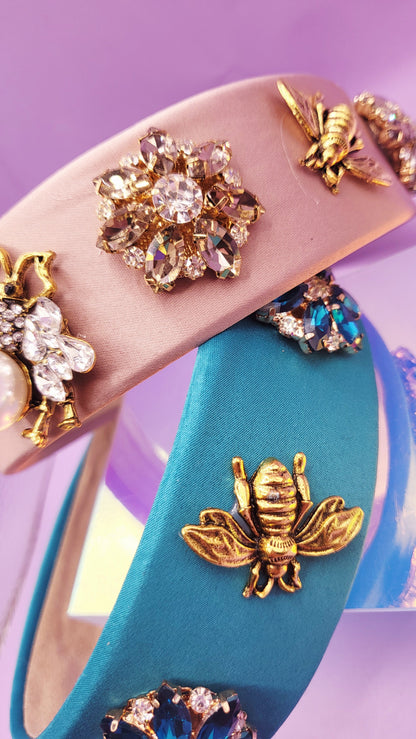 Bee Crystal Hair band
