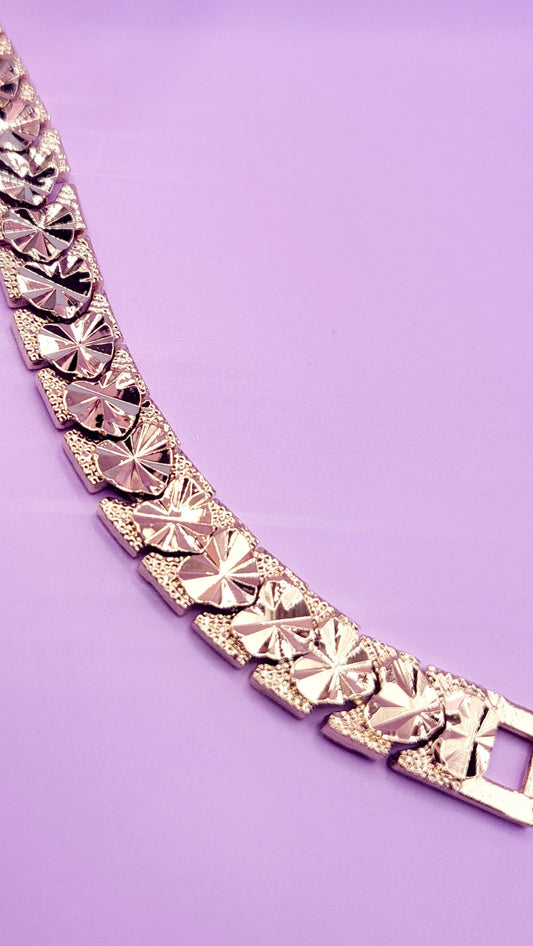 Eternal Shiny Gold Link Bracelet