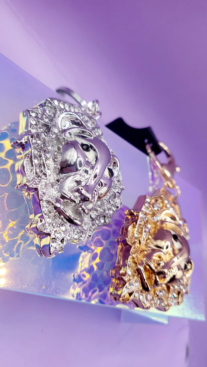 Lion Head Key Ring