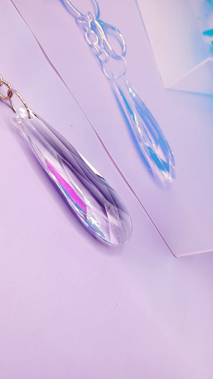 Arya Long Tear Drop Key Ring
