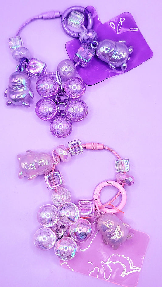 Baby Penguin Bubble Keyring, Phone Charm & Bag Accessory