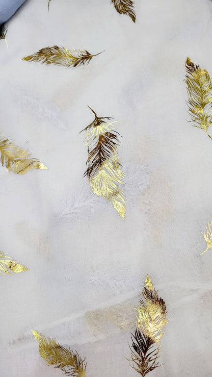 Feather Shimmer Scarf Pack of 12