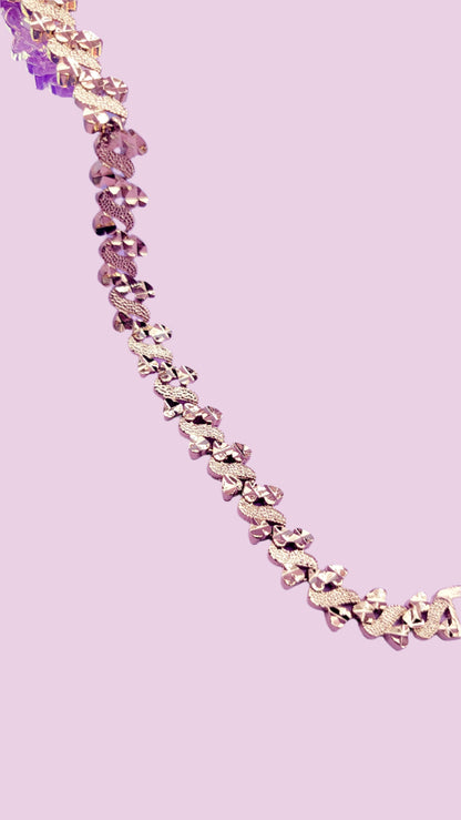 Aura Shiny Gold Link Bracelet