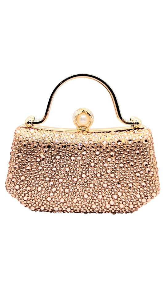 Crystal Beaded Clutch Bag