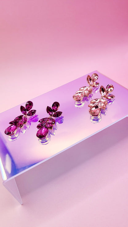 Gleam Crystal Drop and Dangle Earrings